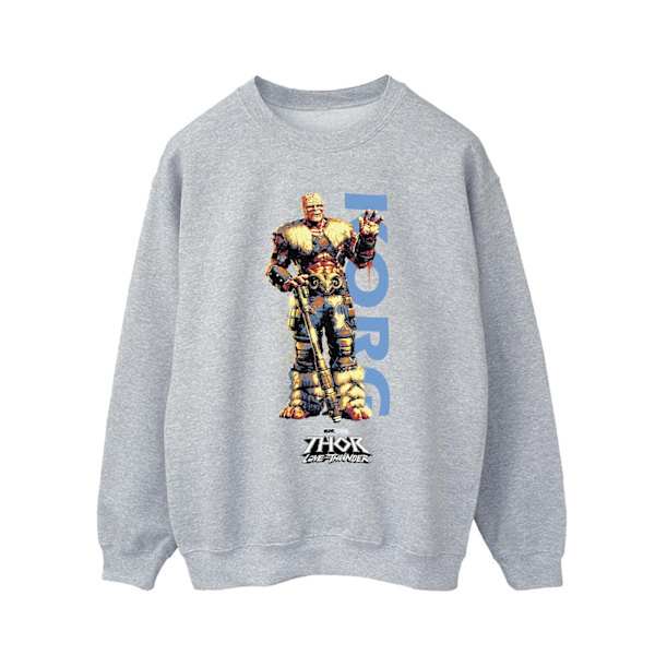 Marvel Mens Thor Love And Thunder Korg Wave Sweatshirt 5XL Spor Sports Grey 5XL