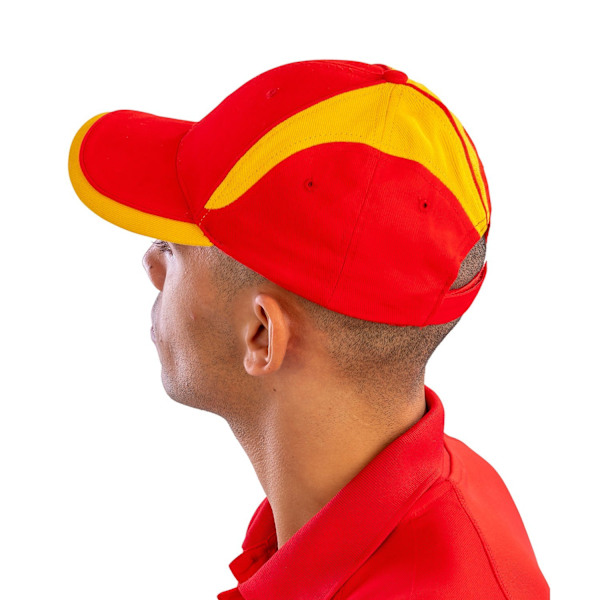 Result National Cap One Size Röd/Gul Red/Yellow One Size
