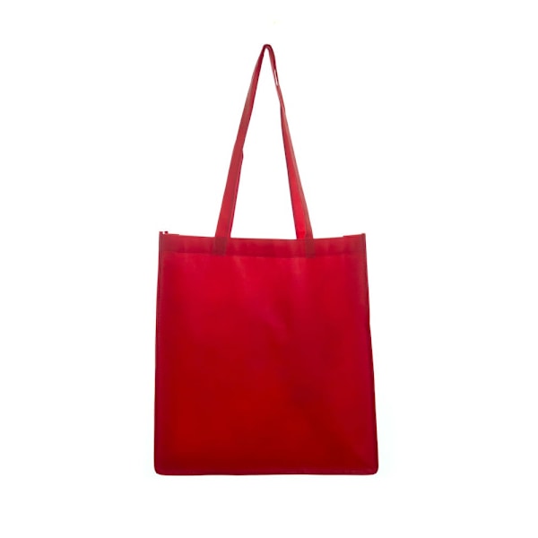 United Bag Store Gusseted Tote Bag En Storlek Röd Red One Size