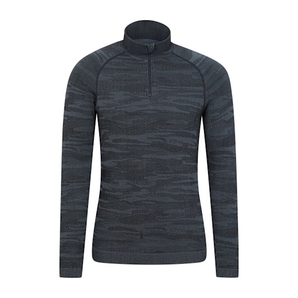 Mountain Warehouse Herr Alpine Base Layer Top XS-S Blå Blue XS-S
