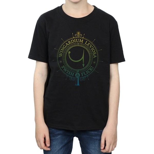The Boys Boys Wingardium Leviosa Bomull T-shirt 7-8 år Svart Black 7-8 Years