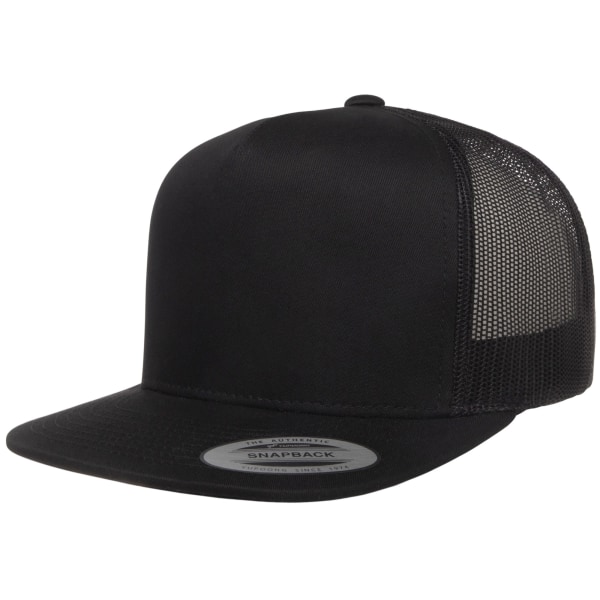 Flexfit Unisex Classic Trucker Cap One Size Svart Black One Size