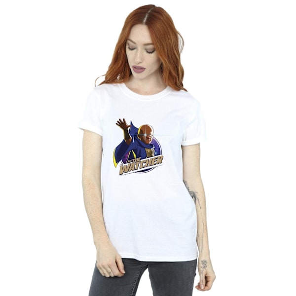 Marvel Dam/Damer What If The Watcher Bomull Boyfriend T-Shi White S