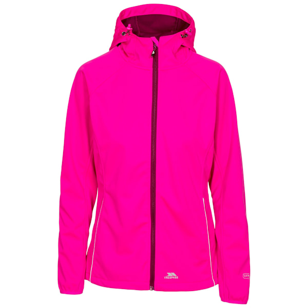 Trespass Dam/Damer Sisely Vattentät Softshelljacka XS Rosa Pink Glow XS