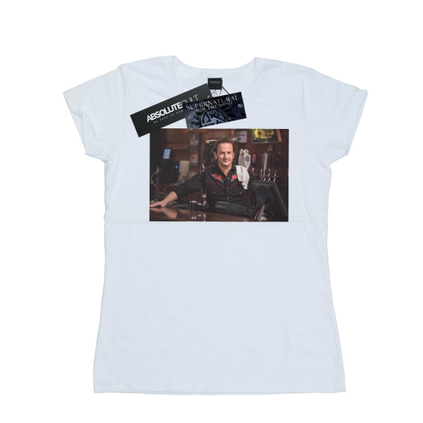 Supernatural Dam/Dam Gabriel´s Bar bomull T-shirt S Vit White S