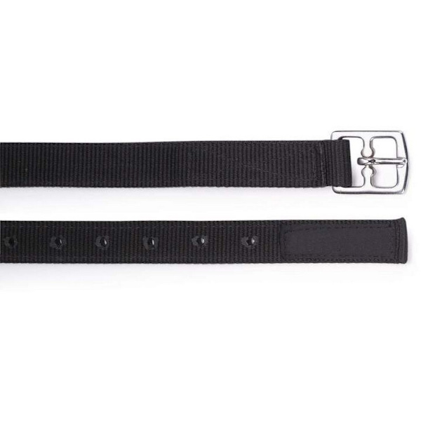 Hi-Lite Häst Stigbyglar Läder 36 tum x 0,75 tum Svart Black 36in x 0.75in