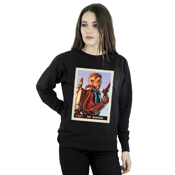 Star Wars Dam/Damer The Mandalorian The Marshal Sweatshirt Black L