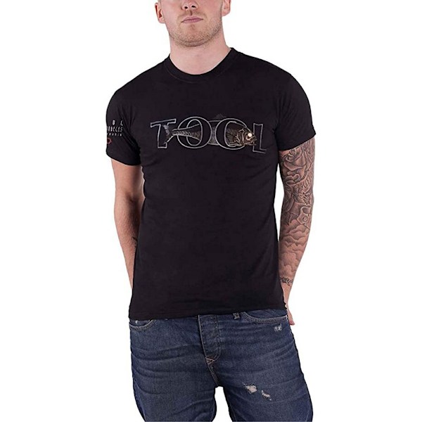 Tool Unisex Vuxen Fisk T-shirt L Svart Black L