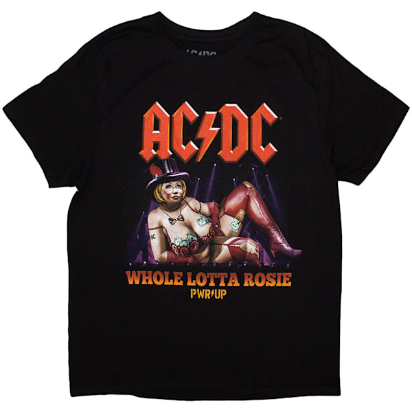 AC/DC Unisex Vuxen Whole Lotta Germany PWR-UP EU Tour ´24 Baksida Black M