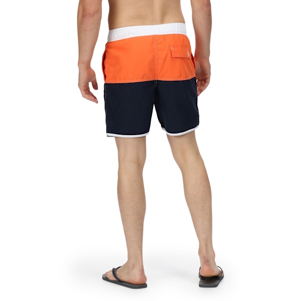 Regatta Benicio badshorts XXL marinblå/magma orange Navy/Magma Orange XXL