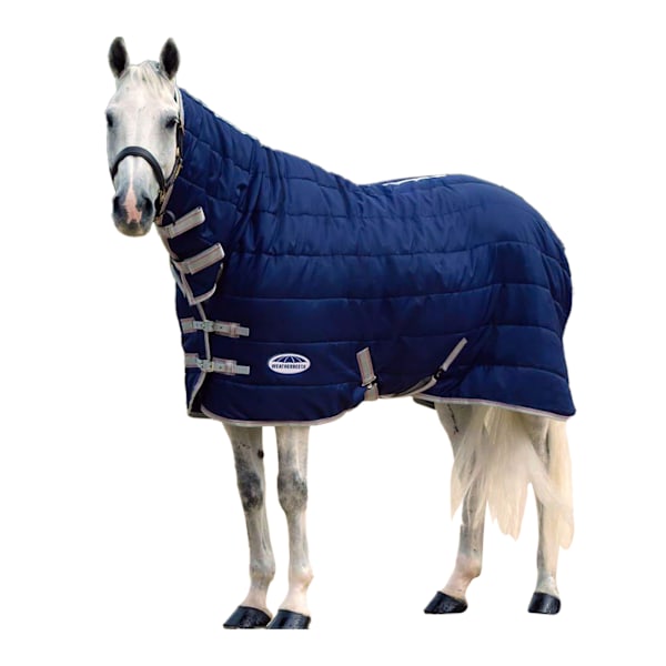 Weatherbeeta Comfitec Medium/Lite 210d Channel Quilt Combo Neck Navy/Silver/Red 7 ft