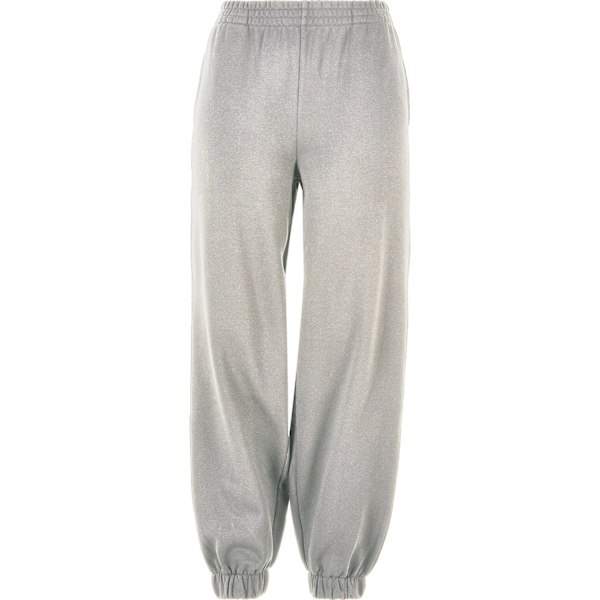 Bygg ditt varumärke Dam/Dam Ballong Hög Midja Joggingbyxor Heather Grey XL