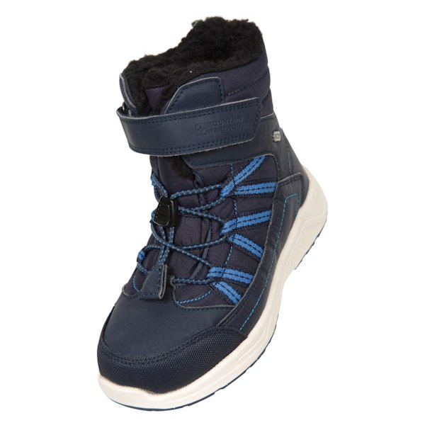 Mountain Warehouse Barnens/Barn Denver Adaptive Vattentäta Snöboots Navy 13 UK Child