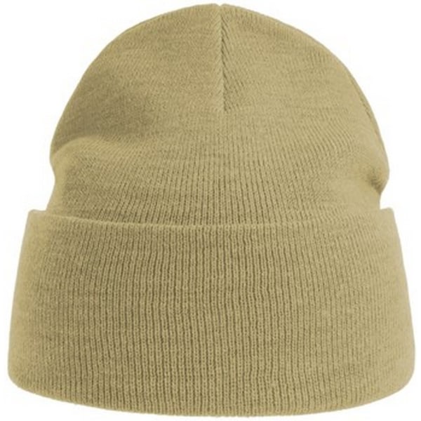Atlantis Unisex Adult Pure Recycled Beanie One Size Beige Beige One Size