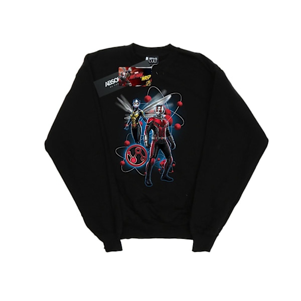 Marvel Boys Ant-Man And The Wasp Particle Pose Sweatshirt 7-8 år Black 7-8 Years