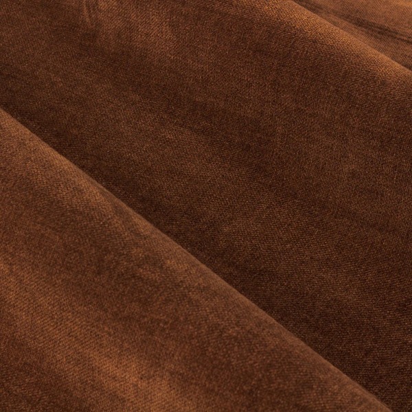 Yard Chenille Velvet Öglett Gardiner 168cm x 183cm Muskot Nutmeg 168cm x 183cm