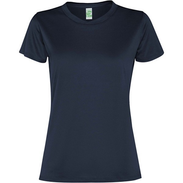 Roly Dam/Kvinnor Slam Kortärmad Sport T-shirt L Marinblå Navy Blue L
