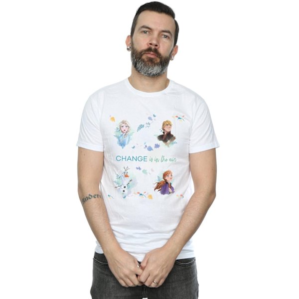 Disney Herr Frozen 2 Change Is In The Air T-Shirt 4XL Vit White 4XL
