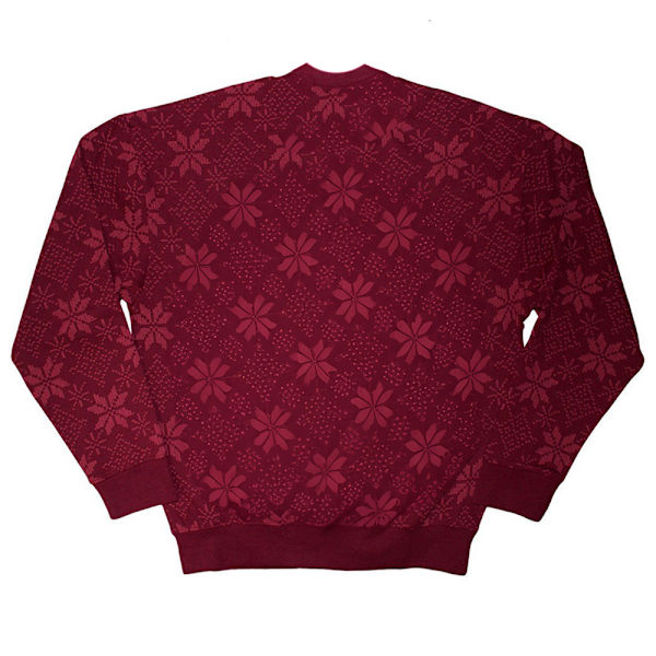 Monty Python Unisex Vuxen Flying Circus Grumpy Elf Sweatshirt X Maroon Red XL