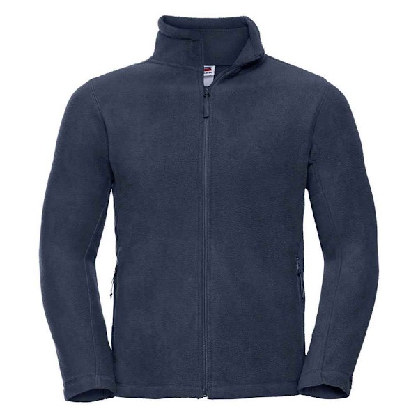 Russell Herr Fleecejacka för män utomhus 4XL French Navy French Navy 4XL