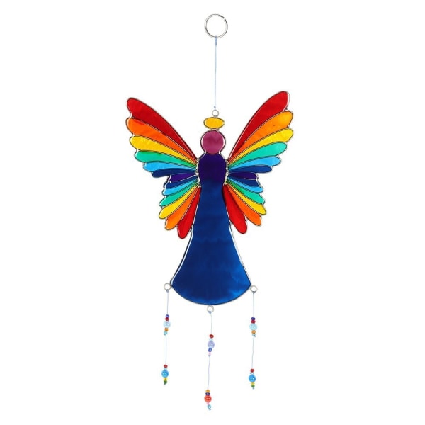 Något annat Rainbow Angel Suncatcher One Size Multicolo Multicoloured One Size