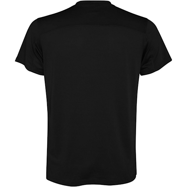 Roly herr Slam kortärmad sport T-shirt S enfärgad svart Solid Black S