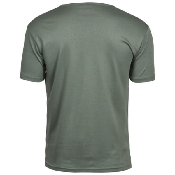 Tee Jays herr Interlock kortärmad T-shirt 2XL Leaf Green Leaf Green 2XL