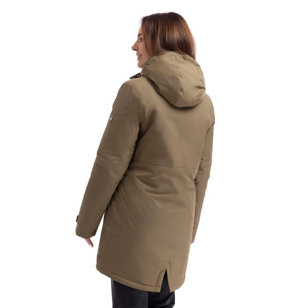 Trespass Melissa Vadderad Vattentät Jacka för Dam S Ljus Khaki Light Khaki S