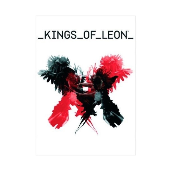 Kings Of Leon Logo Postcard One Size Vit/Röd/Svart White/Red/Black One Size