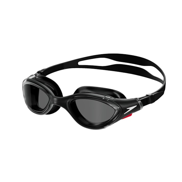 Speedo Biofuse simglasögon för män, en storlek, svart/vit/rök Black/White/Smoke One Size