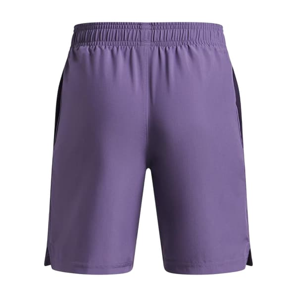 Under Armour Pojkar Tech Woven Wordmark Shorts 11-12 År Midnattsblå Midnight Navy 11-12 Years