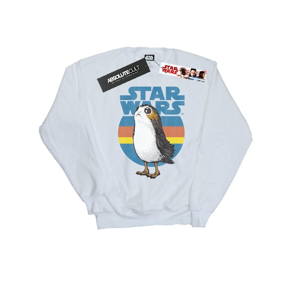 Star Wars Boys The Last Jedi Porg Sweatshirt 9-11 år Vit White 9-11 Years