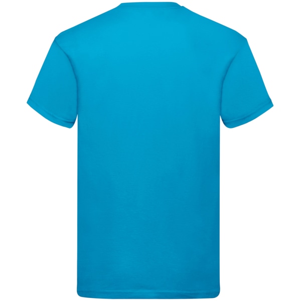 Fruit Of The Loom Herr Original kortärmad T-shirt XL Azure B Azure Blue XL