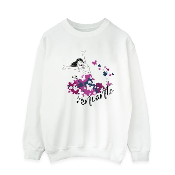 Disney Herr Encanto Mirabel Blomm Sweatshirt L Vit White L