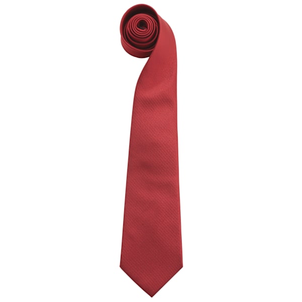 Premier Mens “Colours” Enfärgad Mode / Business Slips (2-pack) Red One Size