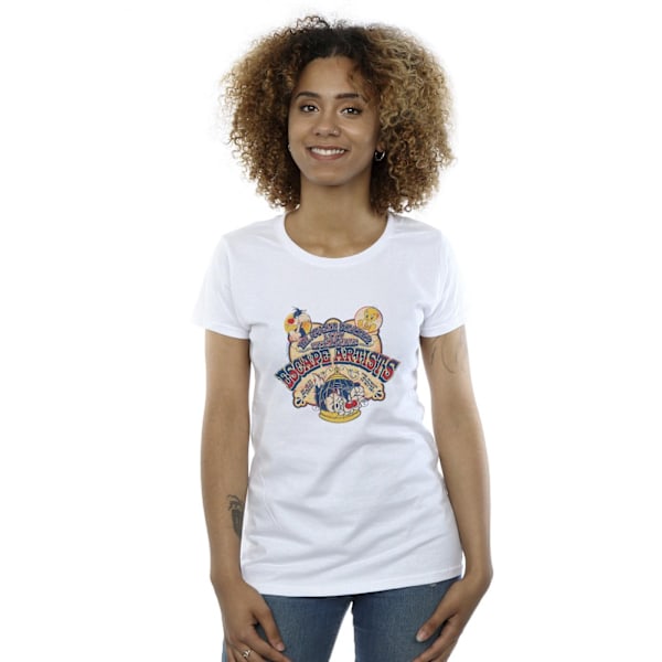 Looney Tunes Dam/Damer Escape Artists Bomull T-shirt M Vit White M