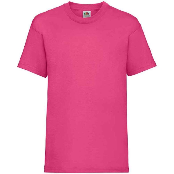 Fruit of the Loom Barn/Barn Valueweight T-shirt 3-4 år Fuchsia 3-4 Years