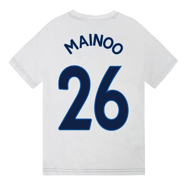 England FA Pojkar Mainoo 26 Kort Pyjamas Set 8-9 År Vit White 8-9 Years
