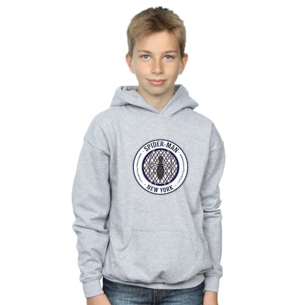 Marvel Boys Spider-Man New York 62 Hoodie 5-6 år Sports Grey Sports Grey 5-6 Years