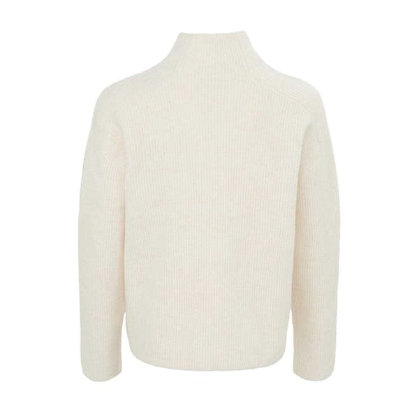 Miso Dam/Dam Ribbad Tröja 14 UK Vit White 14 UK