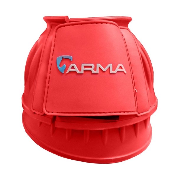 ARMA Touch Close Horse Overreach Boots Cob Red Red Cob