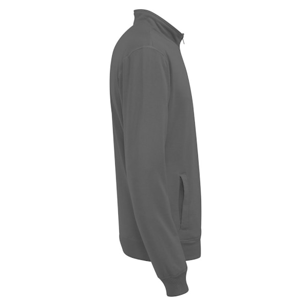 Cottover Unisex Vuxen Half Zip Sweatshirt M Kolgrå Charcoal M