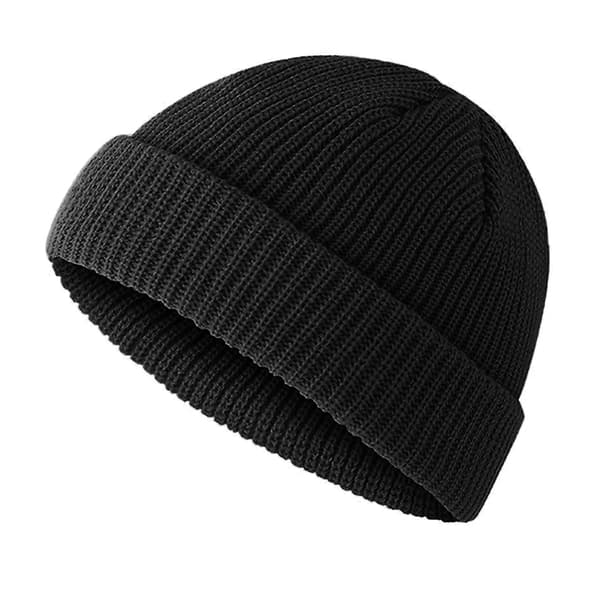 Beechfield Fisherman Mini Recycled Beanie One Size Black Black One Size