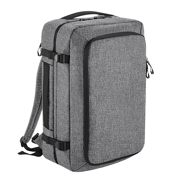 Bagbase Unisex Vuxen 40L 2 Hjul Resväska En Storlek Grå Marl Grey Marl One Size