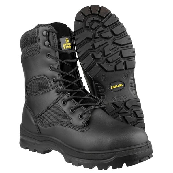 Amblers FS008 Säkerhetskängor för Herr 43 EUR Svart Black 43 EUR