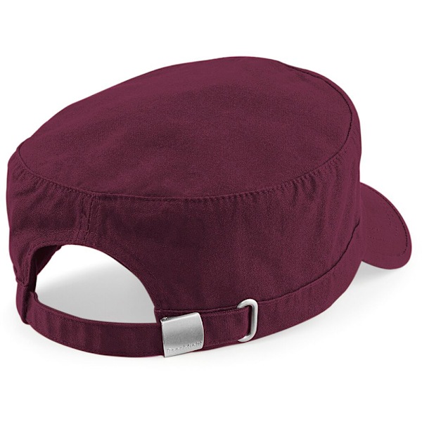 Beechfield Armékeps / Huvudbonad One Size Burgundy Burgundy One Size