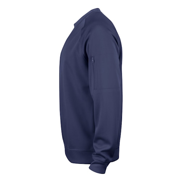 Clique Unisex Vuxen Basic Rundhals Aktiv Tröja L Mörk Blå Dark Navy L