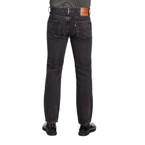 Levis Herr 501 Original Crash Courses Jeans 32L Grå Crash Courses 32L