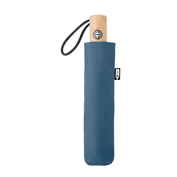 MidOcean Leeds Bambu 190T Hopfällbart Paraply One Size Blå Blue One Size