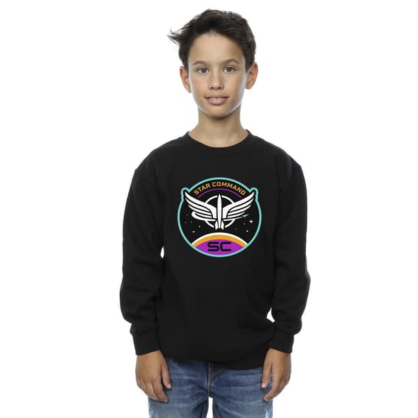 Disney Pojkar Lightyear Star Command Circle Tröja 3-4 år Black 3-4 Years